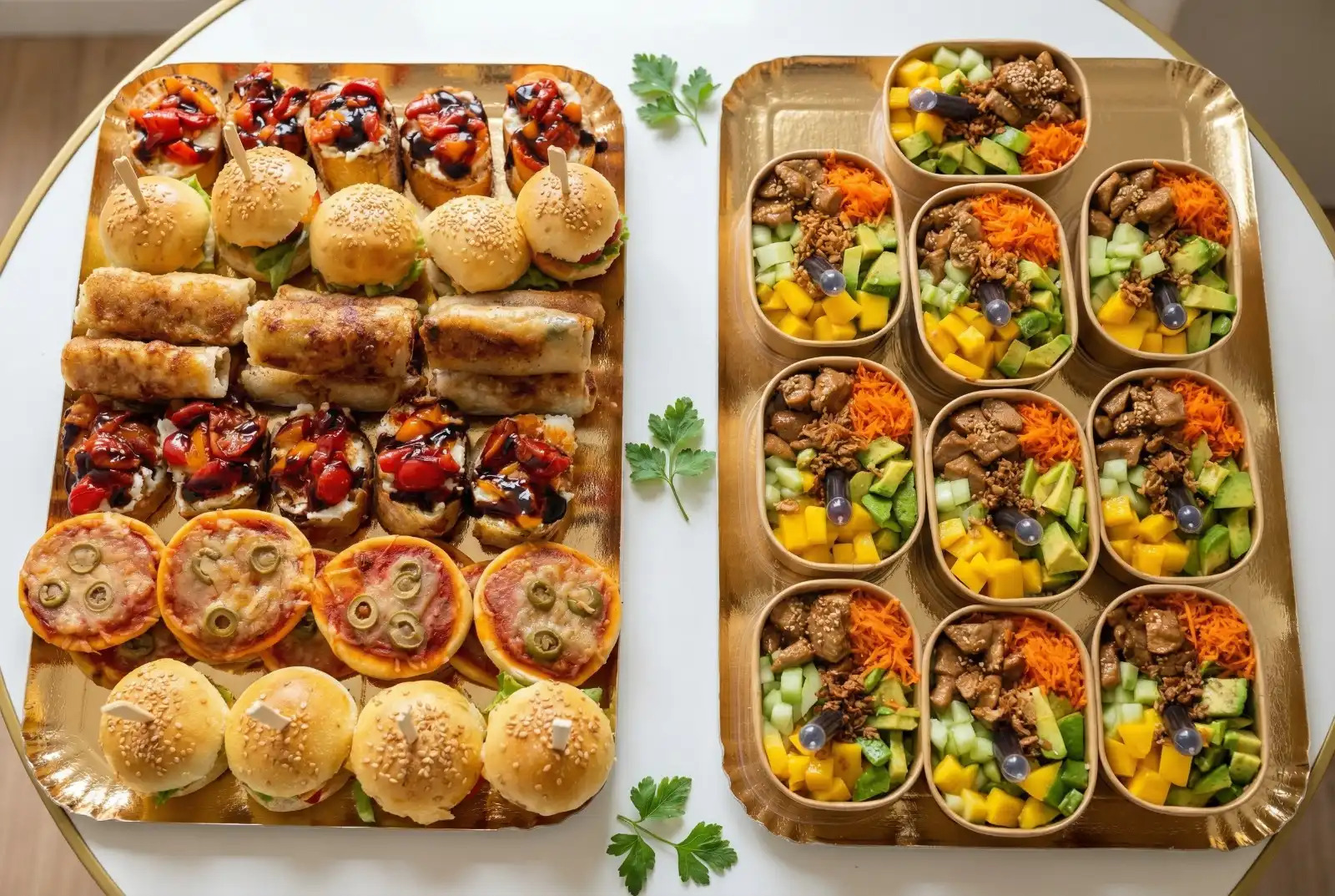 Plateau salé maison